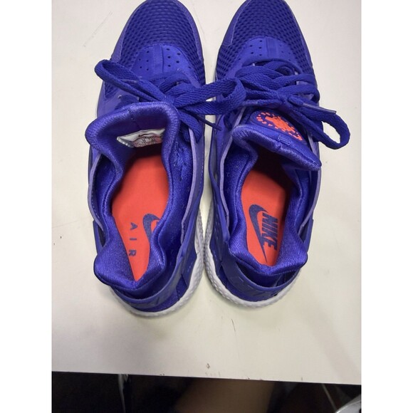 Nike Air Huarache Persian Violet White Black 318429-500 Size 11 w/ Box - Picture 9 of 11
